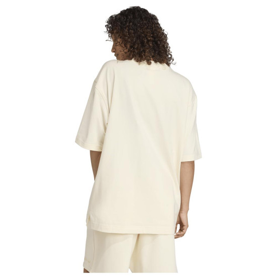Adidas Γυναικεία κοντομάνικη μπλούζα Essentials Linear Oversized Tee